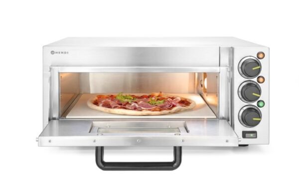 Four à pizza professionnel monophasé compact - 1 chambre - pizza ø39 cm