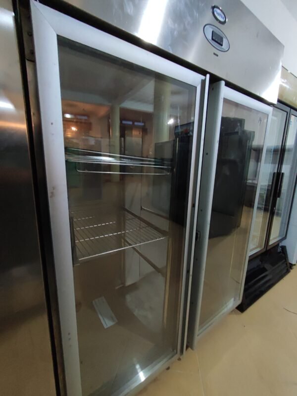 Armoire de congélation 1400 litres, 2 portes vitrées