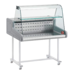 Comptoir vitrine réfrigérée - vitre bombée